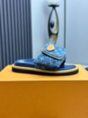 wholesale quality louis vuitton pool pillow comfort sandals model no. 42